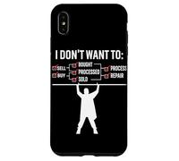 I Don't Want To Sell Buy Bought Processed Sold Process Repai Case for iPhone XS Max