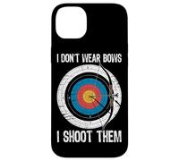 I Don't Wear Bows I Shoot Them Archery Target Bowman Archer Case for iPhone 14 Plus