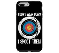 I Don't Wear Bows I Shoot Them Archery Target Bowman Archer Case for iPhone 7 Plus/8 Plus