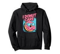 I Donut Care | Too Cool Funny Pun Donut Pullover Hoodie