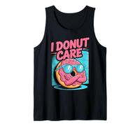 I Donut Care | Too Cool Funny Pun Donut Tank Top