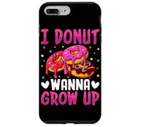 I Donut Wanna Grow Up Case for iPhone 7 Plus/8 Plus