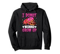 I Donut Wanna Grow Up Pullover Hoodie