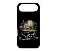 I Draw Buildings For Fun Urban Sketching Architect Lover Art Case for iPhone Air