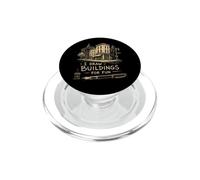 I Draw Buildings For Fun Urban Sketching Architect Lover Art PopSockets PopGrip for MagSafe