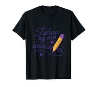 I Draw My Own Conclusions Artist Sketch Graphic T-Shirt