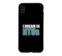 I Dream In NTUs Funny Wastewater Water Treatment Operator Case for iPhone XS Max