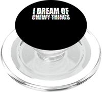 I Dream Of Chewy Things Braces Teeth PopSockets PopGrip for MagSafe