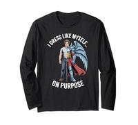 I Dress Like Myself On Purpose Fantasy Cosplay Hero Long Sleeve T-Shirt