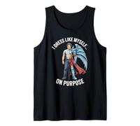 I Dress Like Myself On Purpose Fantasy Cosplay Hero Tank Top