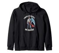 I Dress Like Myself On Purpose Fantasy Cosplay Hero Zip Hoodie