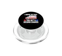 I Drive So Fast You Get A Second Chance Ambulance EMT PopSockets PopGrip for MagSafe