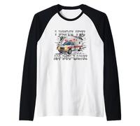 I Drive The Am-Boo-Lance Funny Halloween EMT Paramedic Raglan Baseball Tee