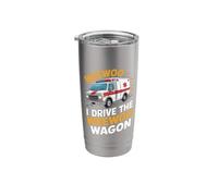 I Drive The WeeWoo Wagon Ambulance Driver Stainless Steel Insulated Tumbler