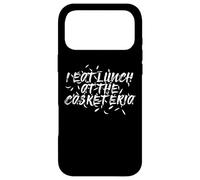 I eat lunch at the casket-eria - Vampire Case for iPhone 17 Pro Max