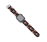I Eat Peach Novelty Strap Compatible with IWatch Funny Soft Smart Watch Bands 38mm/40mm42mm/44mm