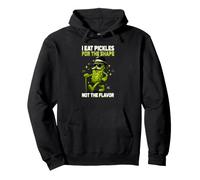 I Eat Pickles For The Shape Funny Inappropriate Meme Pullover Hoodie