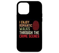 I Enjoy Romantic Walks Through The Crime Scenes Forensic Case for iPhone 12 mini