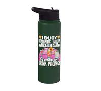 I Enjoy Romantic Walks to The Bar to Redeem My Drink Package Stainless Steel Insulated Water Bottle