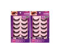 I Envy by Kiss So Wispy 06 Strip Eyelashes Value Pack #KPEM65 (Pack of 2)