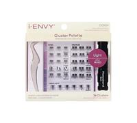 i-ENVY Cluster Palette Kit, DIY Eyelash Makeup, Customizable Underlash Extension, All-in-One Convenience, Mini Applicator and Mascabond Glue Included (Bright)