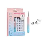 i-ENVY Press & Go Self Adhesive Eyelashes and Applicator Set, No Glue for False Eyelashes, Easy Application, 1 Step Eyelashes, No Damage or Residue (Clean Day Fresh)