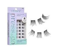 i-ENVY Press & Go Self Adhesive Eyelashes, No Glue Required, False Eyelash Clusters, Easy Application, 1 Step Pres-on Eyelashes, No Damage or Residue (Every Day Natural)