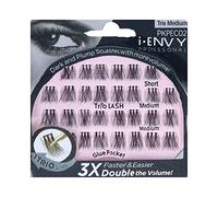I-ENVY Single Lash Eyelashes Pro Trio Classic Medium, Single Standard