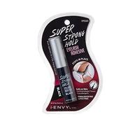 i•ENVY Super Strong Hold Eyelash Adhesive, Waterproof, 48-Hour Long-Lasting Lash Glue, Latex-Free, Hypoallergenic, Quick-Drying with Brush-On Applicator for Strip Lashes (Black, 1 Pack)