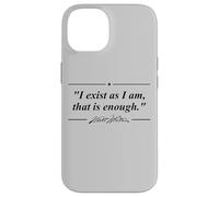 I EXIST AS I AM THAT IS ENOUGH WALT WHITMAN QUOTE Case for iPhone 14