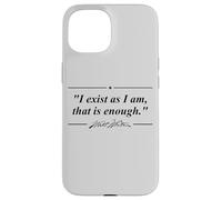 I EXIST AS I AM THAT IS ENOUGH WALT WHITMAN QUOTE Case for iPhone 15