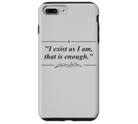 I EXIST AS I AM THAT IS ENOUGH WALT WHITMAN QUOTE Case for iPhone 7 Plus/8 Plus