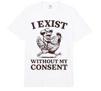 I Exist Without My Consent Comfort Colors Adult Heavyweight T-Shirt