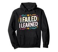 I Failed I Learned Growth Bounce Mindset Stronger - Pullover Hoodie