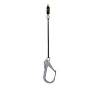 I Fall Arrest Lanyard with Energy Absorber Singing Rock Reactor 140 K355 Noir 85 cm