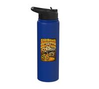I Fall Asleep to Murder Shows Like a Normal Person Stainless Steel Insulated Water Bottle
