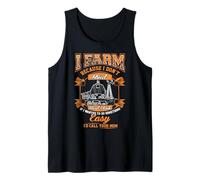 I Farm Because I Don't Mind Hard Work Funny Tee Tank Top