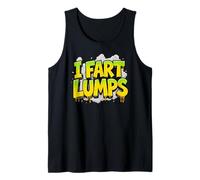 I Fart Lumps Funny Rude Joke Gas Cloud Novelty Tank Top