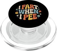 I Fart When I Pee Embarrassing Bathroom Gag - PopSockets PopGrip for MagSafe