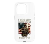 I Fear Not Because He Is With Me Isaiah 41:10 Case for iPhone 15 Pro