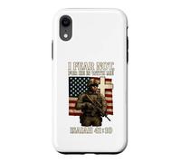 I Fear Not Because He Is With Me Isaiah 41:10 Case for iPhone XR