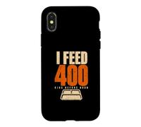 I Feed 400 Kids Before Noon School Cafeteria Staff Case for iPhone X/XS