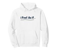 i Feel As If It Is Done Navy Combo Pullover Hoodie