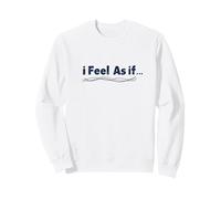 i Feel As If It Is Done Navy Combo Sweatshirt