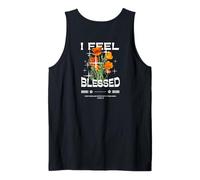 I Feel Blessed Christian Backprint Gift Tank Top