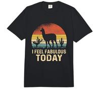 I Feel Fabulous Alpaca Comfort Colors Adult Heavyweight T-Shirt