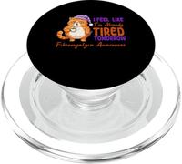I Feel Like I'm Already Tired Tomorrow Fibro Awareness PopSockets PopGrip for MagSafe