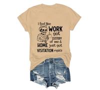 I Feel Like Work Got Custody of Me Shirt I Feel Like Work Got Custody of Me V Neck Tshirt