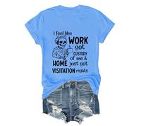 I Feel Like Work Got Custody of Me Shirt I Feel Like Work Got Custody of Me V Neck Tshirt