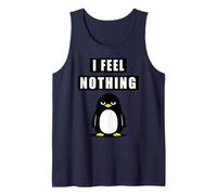 I Feel Nothing Nihilist Penguin Tank Top